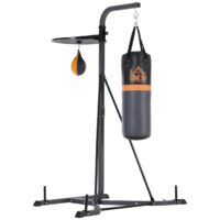 Boxsackhalterung Boxsackständer mit Punchingball + Boxsack
