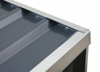 Brennholzregal Feuerholz Regal Aussen Metall 353cm