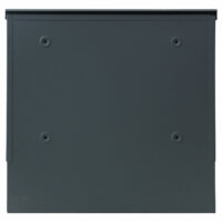 Briefkasten mit Zeitungsfach pulverbeschichtet anthrazit