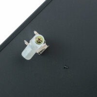 Briefkasten mit Zeitungsfach pulverbeschichtet anthrazit