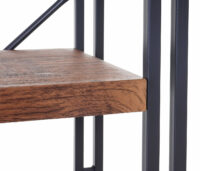 Bücherregal Dohna 121x80cm 4 Ebenen Wildeiche