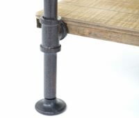 Bücherregal Standregal Industrial Stahl-Rohr 156x60x40cm