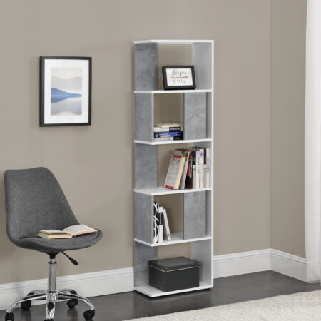 Bücherregal Aneby 159x45x24cm mit 5 Ablageflächen