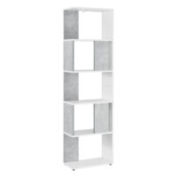 Bücherregal Aneby 159x45x24cm mit 5 Ablageflächen