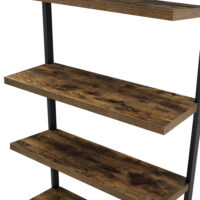 Bücherregal Emmaboda 195x80x30cm mit 5 Ablageflächen Holz