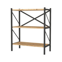 Bücherregal Vanylven 85x66x34cm Eiche