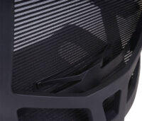 Bürostuhl Alicante Sliding-Funktion Stoff/Textil grün-schwarz