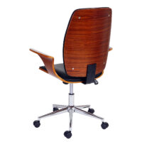 Bürostuhl Alta Chefsessel Bugholz schwarz