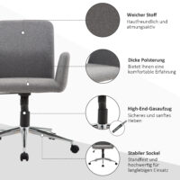 Bürostuhl Büro im Nordischen Stil