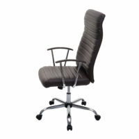 Bürostuhl Cagliari ergonomische Form braun