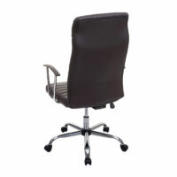 Bürostuhl Cagliari ergonomische Form braun