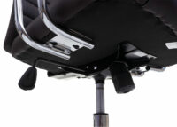 Bürostuhl Cagliari ergonomische Form braun