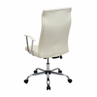 Bürostuhl Cagliari ergonomische Form creme beige