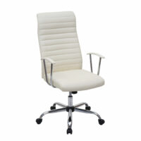 Bürostuhl Cagliari ergonomische Form creme beige
