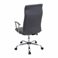 Bürostuhl Cagliari ergonomische Form grau