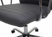 Bürostuhl Cagliari ergonomische Form grau