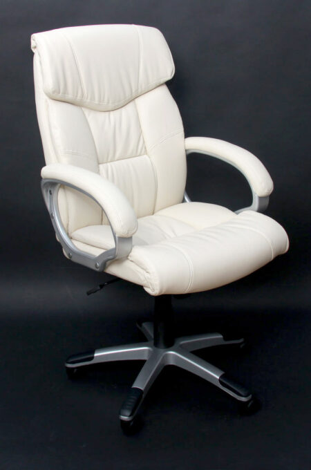 Bürostuhl Chefsessel geeignet bis 2,00 m Körpergrösse creme