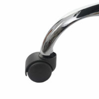 Bürostuhl Chefsessel mit Federkern weiss