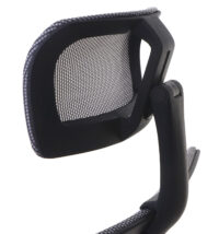 Bürostuhl Córdoba ergonomisch Kopfstütze Stoff/Textil grau