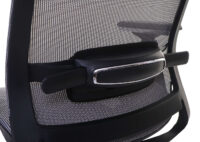 Bürostuhl Córdoba ergonomisch Kopfstütze Stoff/Textil grau