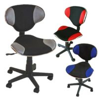 Bürostuhl Genua atmungsaktives Netz ergonomische Form ~ grün