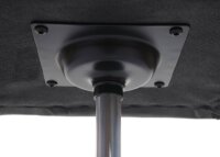 Bürostuhl Konferenzstuhl Kunstleder schwarz