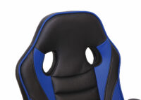 Bürostuhl  Racing Chair Gaming-Chair schwarz blau