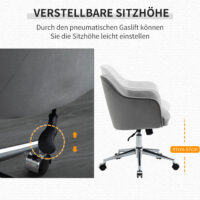 Bürostuhl Retro mit Wippenfunktion 