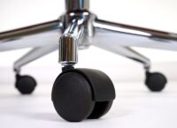 Bürostuhl Schreibtischstuhl Bugholz ~ schwarz