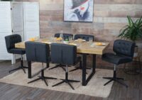 Bürostuhl Schreibtischstuhl Extradicke Polsterung - Vintage