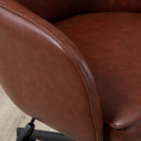 Bürostuhl Vintage Braun