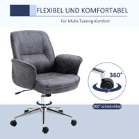 Bürostuhl ergonomisch mit Wippenfunktion belastbar bis 120kg