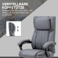 Bürostuhl mit 5 Massagemodi Ergonomischer Schreibtischstuhl