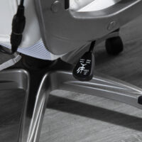 Bürostuhl mit 6 Massagepunkte ergonomisch Kunstleder Weiss