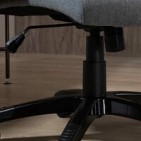 Bürostuhl mit Massagefunktion ergonomisch Grau