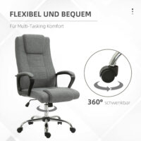 Bürostuhl mit Wippenfunktion ergonomisch