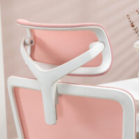 Bürostuhl mit Wippfunktion Schreibtischstuhl Rosa