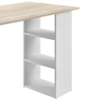 Schreibtisch Lemberg 120x50x72 cm Eiche-Optik