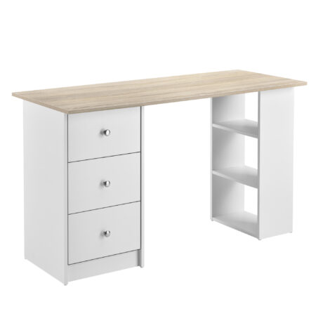 Schreibtisch Lemberg 120x50x72 cm Eiche-Optik