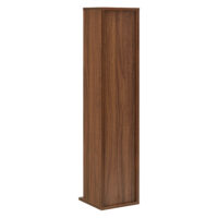 Standregal Norman CD Regal mit 6 Fächern Walnussimitat