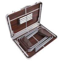 Campingtisch + 4 Stühle 67x100x70cm