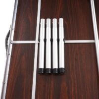 Campingtisch + 4 Stühle 67x100x70cm