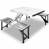 Campingtisch Picknick Bank aus ALU