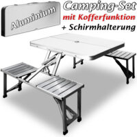 Campingtisch Picknick Bank aus ALU