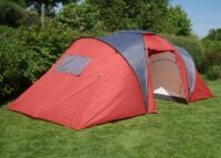 Campingzelt Igluzelt Loksa für 6 Personen ~ rot