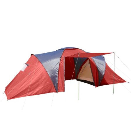 Campingzelt Igluzelt Loksa für 6 Personen ~ rot