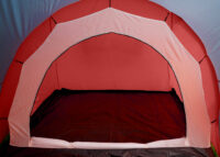 Campingzelt Igluzelt Loksa für 6 Personen ~ rot