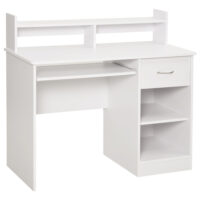 Computertisch Bürotisch mit Schublade 104x48x95.5cm