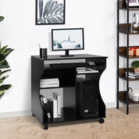 Computertisch Schreibtisch Bürotisch mit Rollen