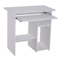 Computertisch Schreibtisch PC-Tisch Schwarz 80x45x75cm